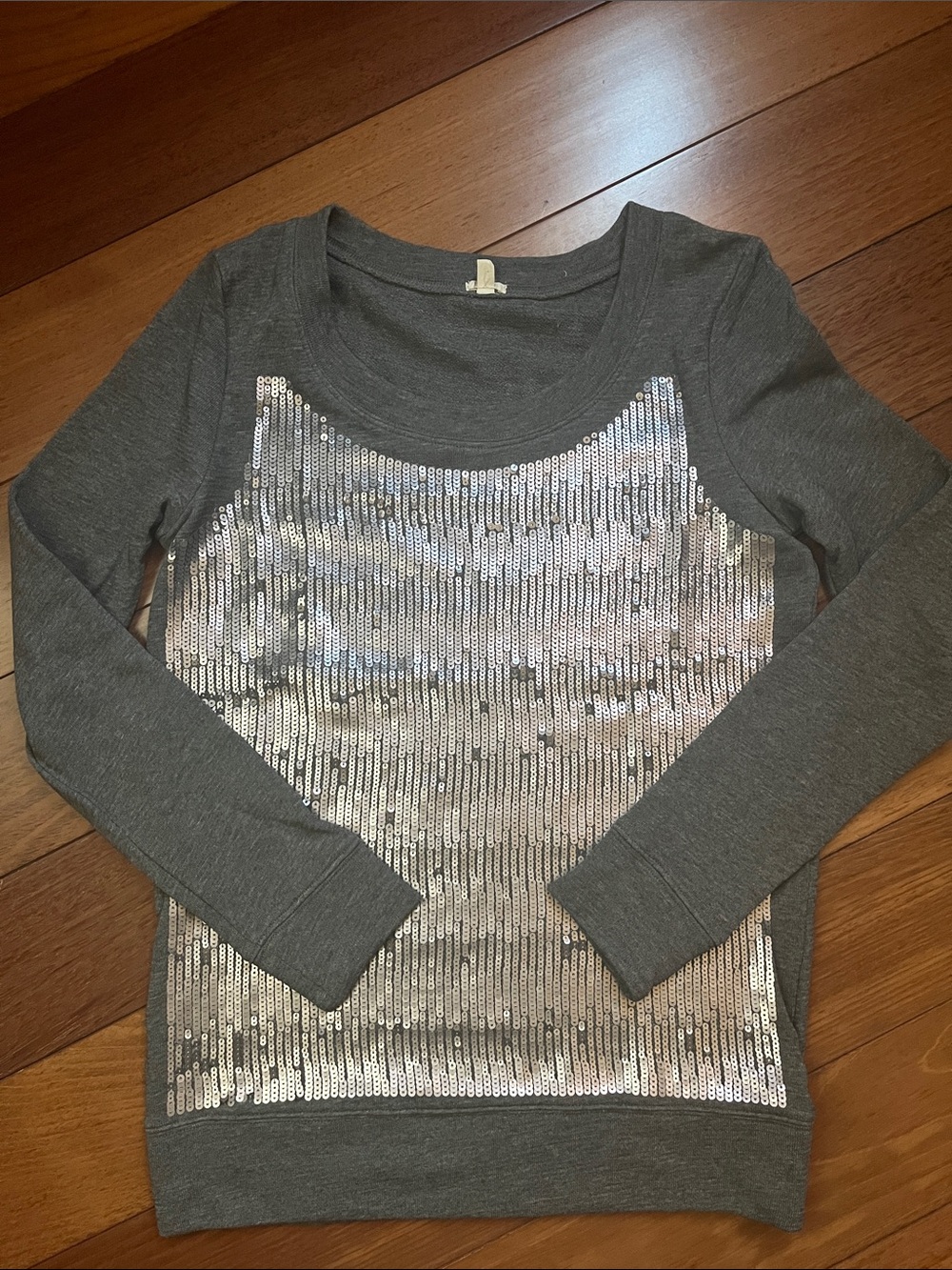 NWOT J. Crew Sequin Sweatshirt